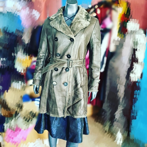 Faux leather jacket❌❌❌✌️sold on other media - Picture 3 of 7